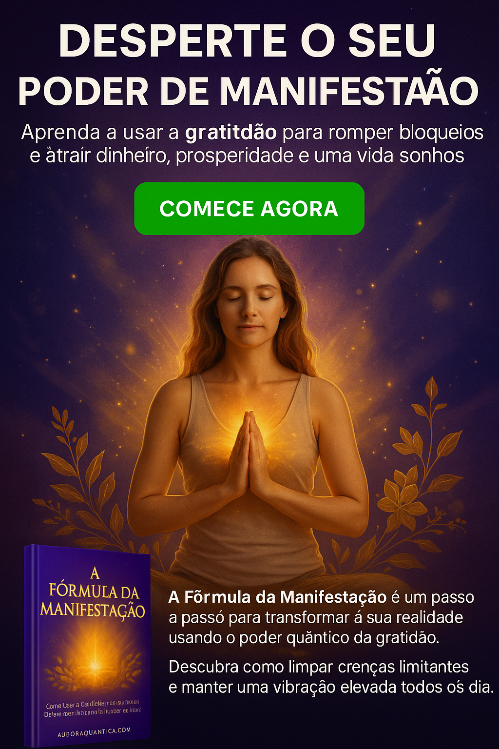 Capa visual do método — A Fórmula da Manifestação